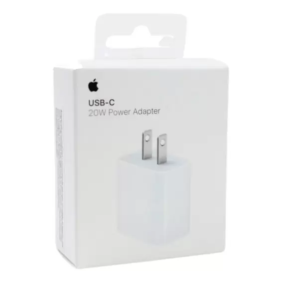 Cabezal Apple 20W USB-C – Patas Rectas