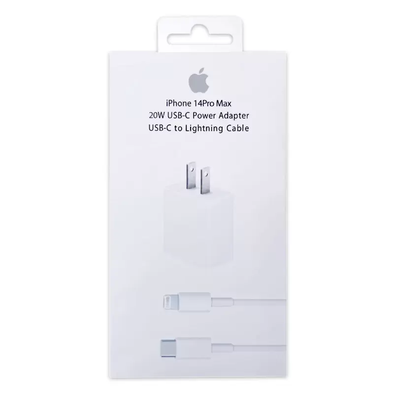 Cargador 20W USB-C a Lighting Completo